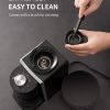 SHARDOR Conical Burr Coffee Grinder Electric 2.0, Adjustable Coffee Bean Grinder with 35 Precise Grind Setting for 2-12 Cup, Anti-static, Black - Image 6